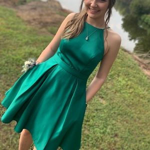 Green Homecoming dress